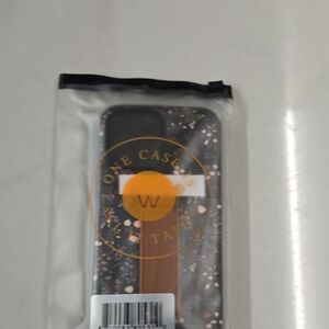 Wallis Black and Brown Speckled Phone Case